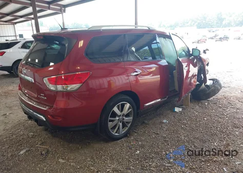 2015 Nissan Pathfinder Platinum from USA, damaged, VIN 5N1AR2MM3FC639222